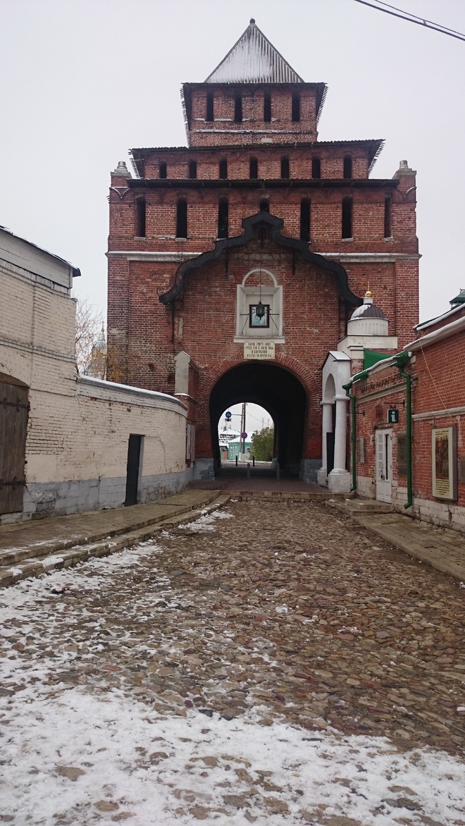 Арка Коломенского кремля. Фото авторское.