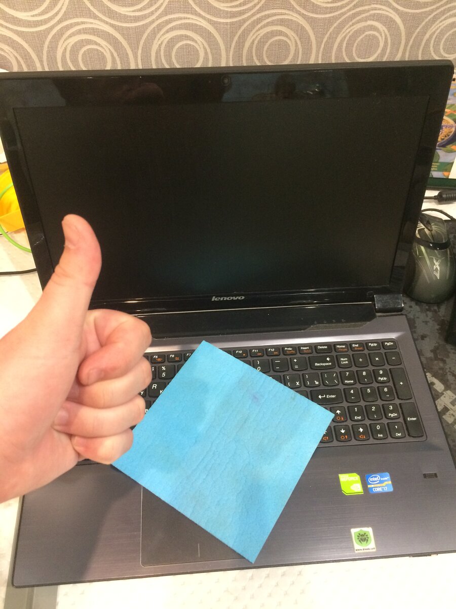 Тряпкой протер - значит почистил -))