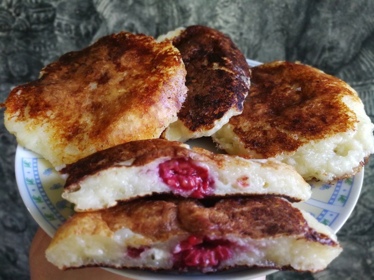 Сырники с начинкой