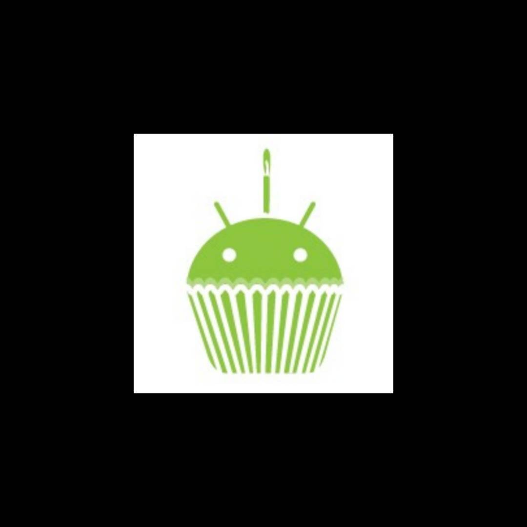 Логотип Android «Cupcake» 