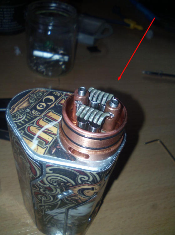 Намотка Staggered Fused Clapton ручной работы.