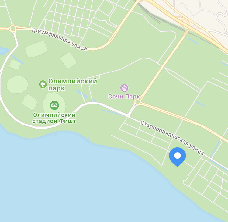 Radisson Collection Paradise Resort and Spa Sochi на google карте