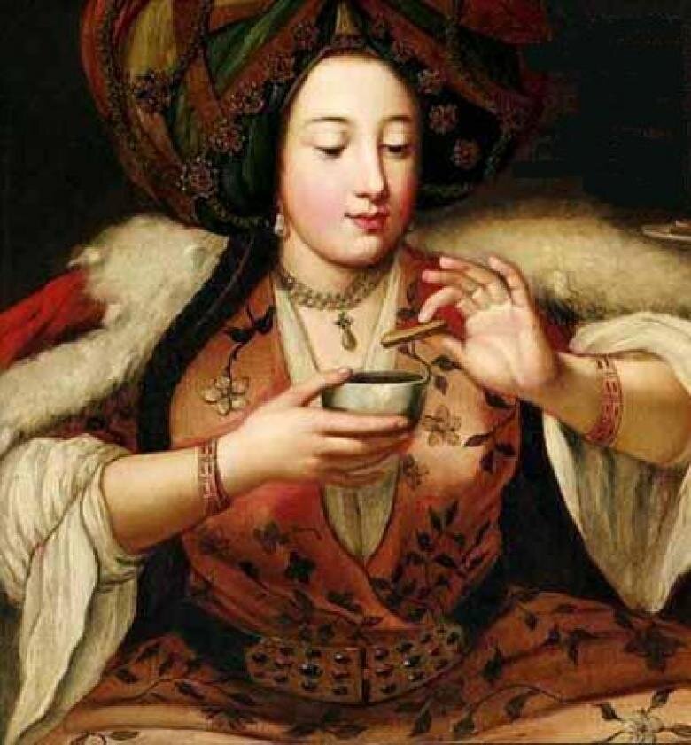 Турхан во время чаепития, 1651 год