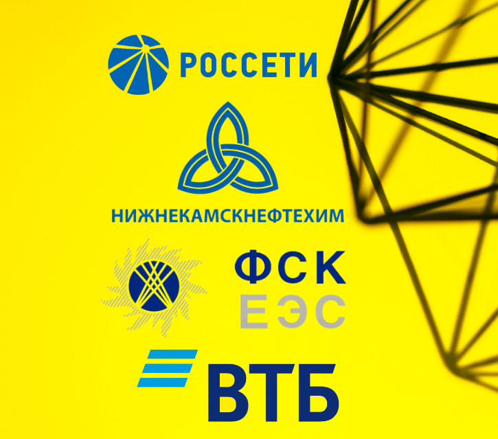 Логотипы компаний добавленных в портфель