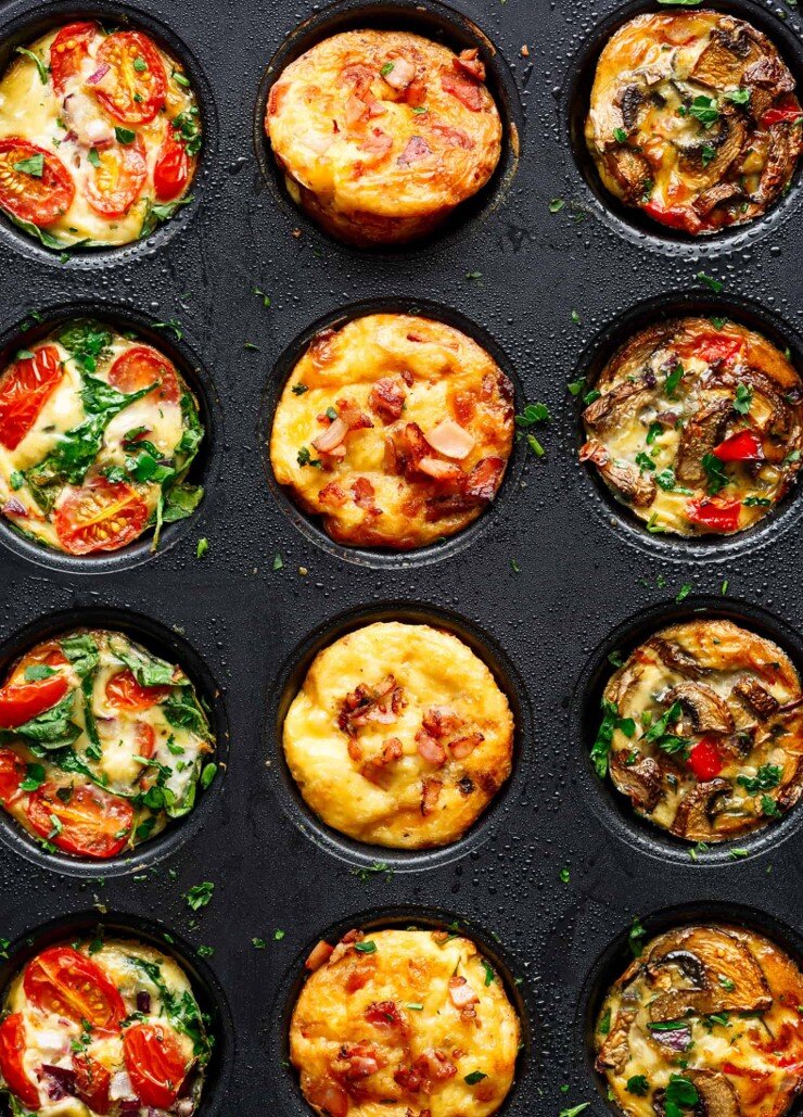 Яичные маффины