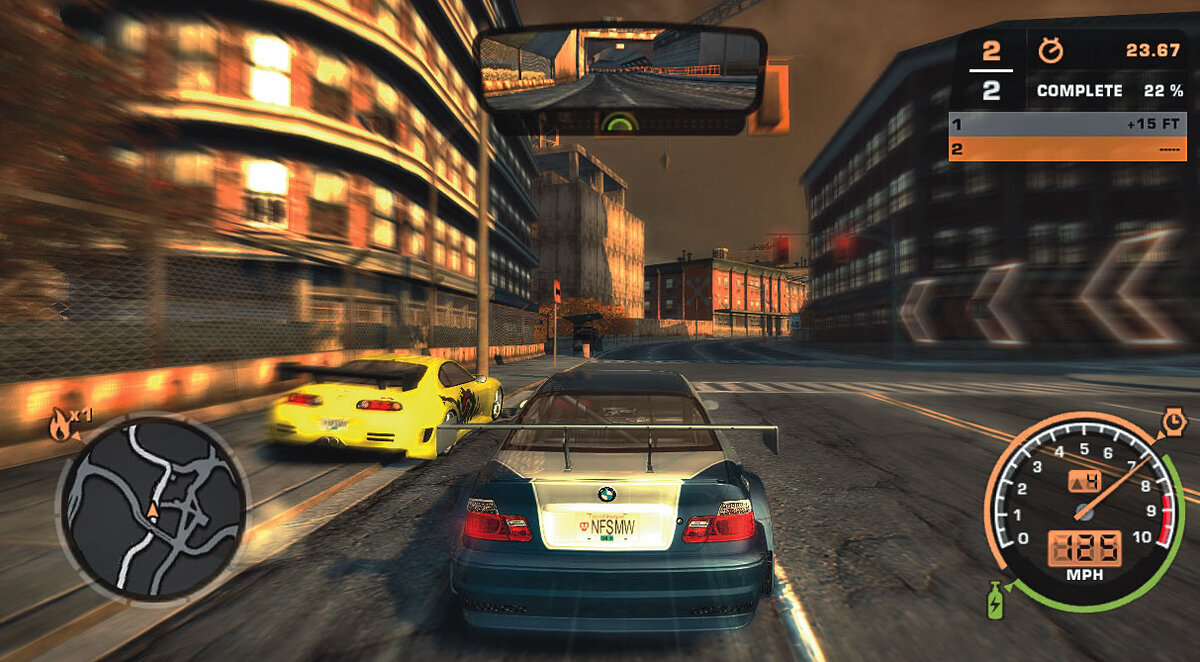 Игра NFS most wanted 2005
