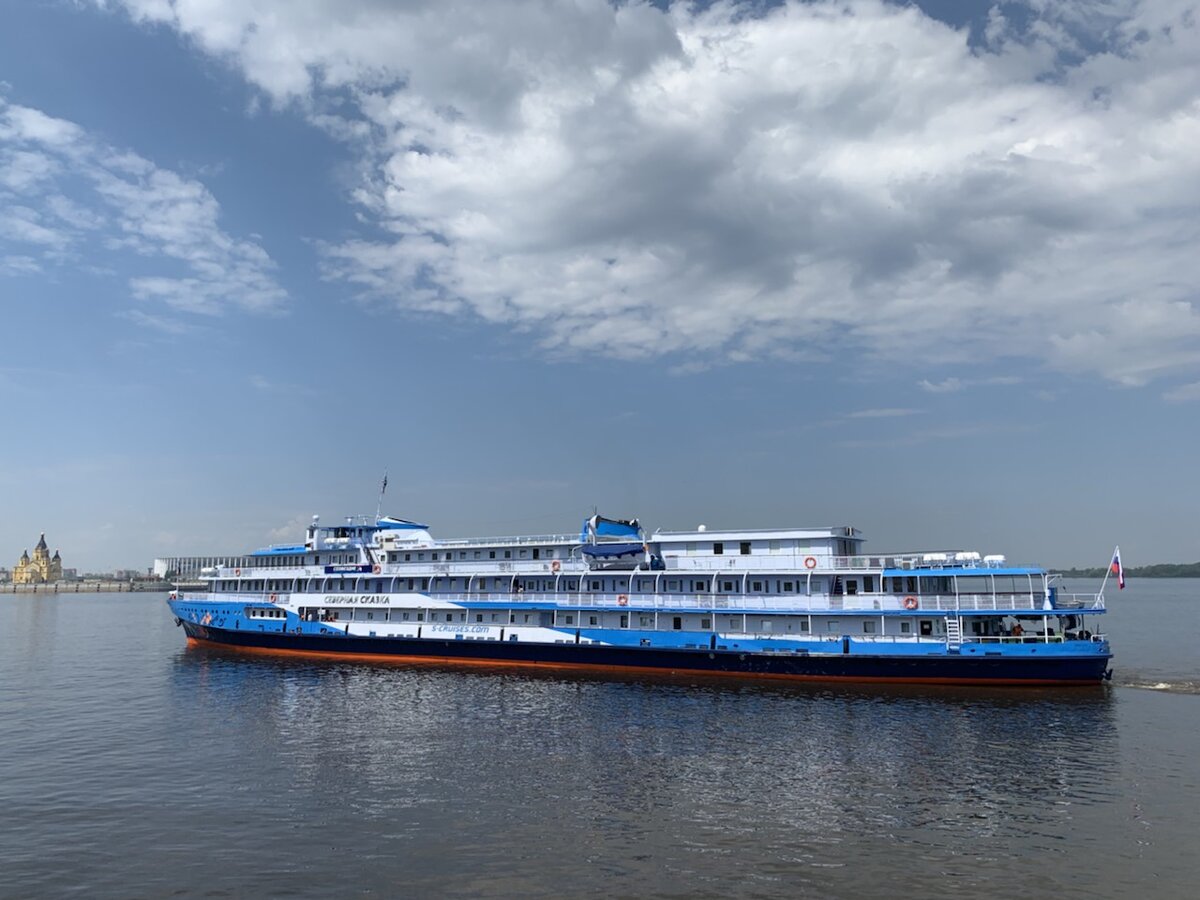 Теплоход "Северная сказка" - экстерьер