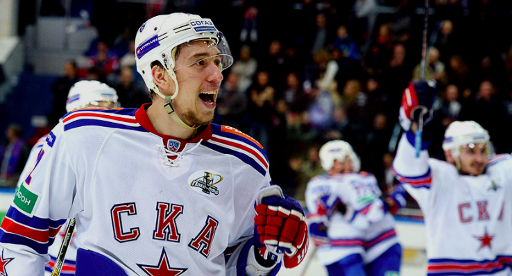 Антон Бурдасов - форвард хоккейного клуба СКА