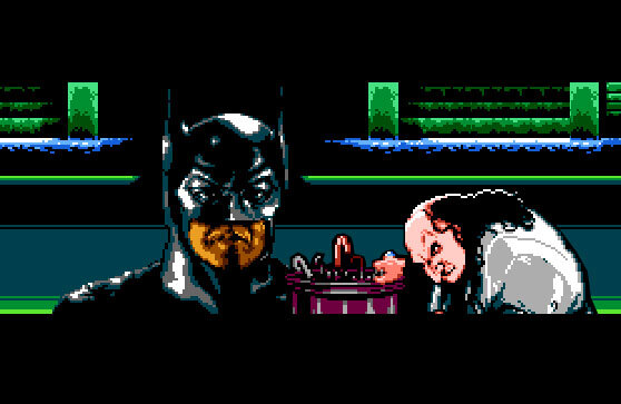 Коллаж из кадров игры Batman Returns. 