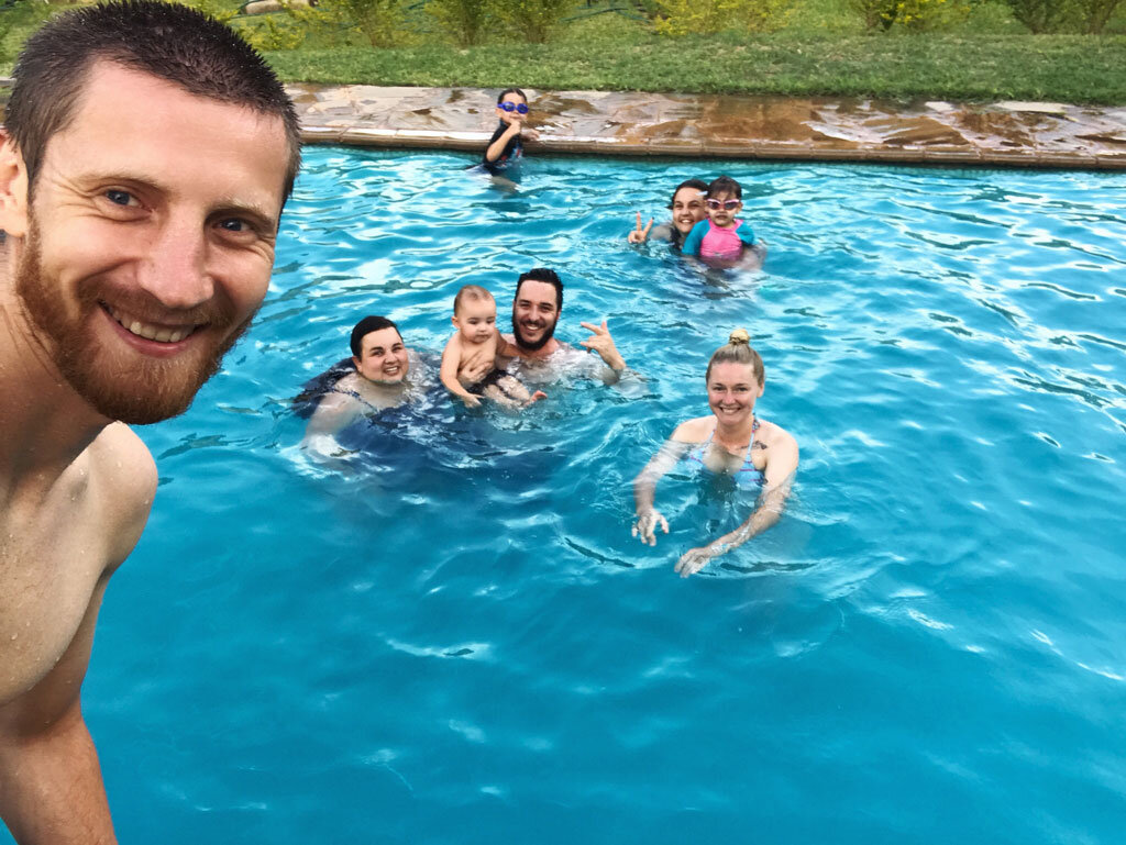 В гостях у друзей в Лусаке