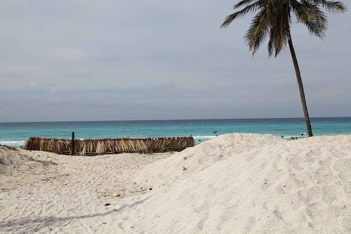 пляж Варадеро, февраль