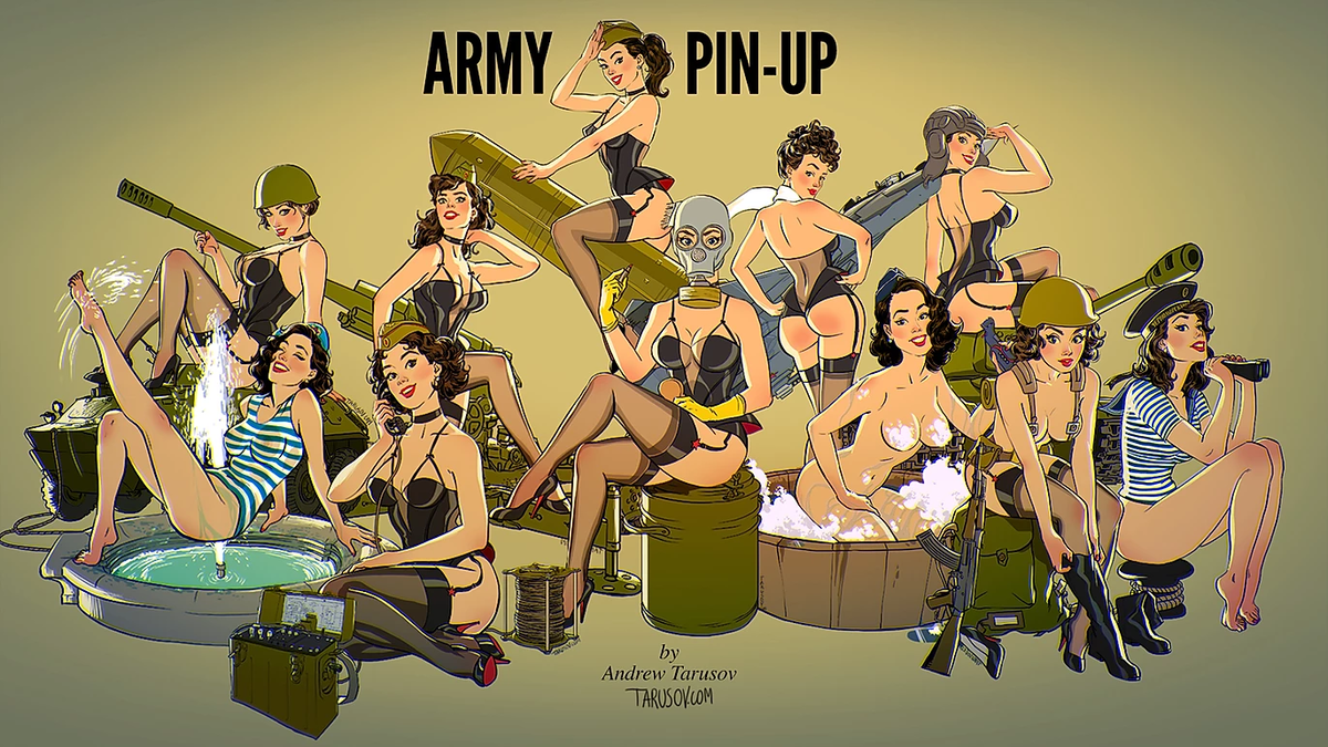 Армейский Pin-up 