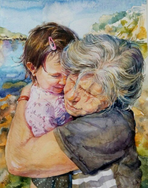 Рассказ // Илл.:  Юлия Гончарова. Бабушкина любовь