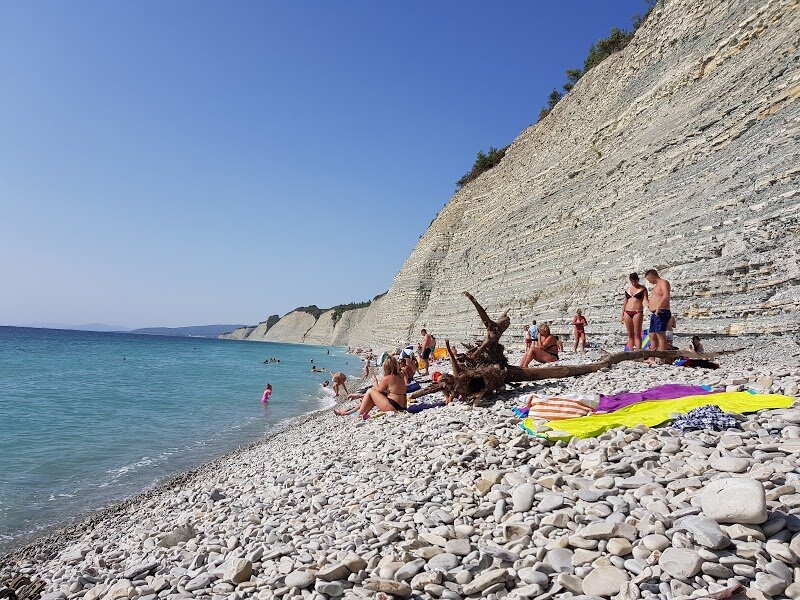 Кемпинг. Пляж в Кабардинке