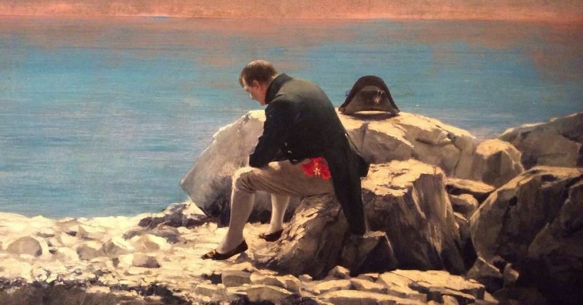 Oscar Rex (1857-1929), "Все кончено: Наполеон I на острове Святой Елены" (Яндекс-фото)