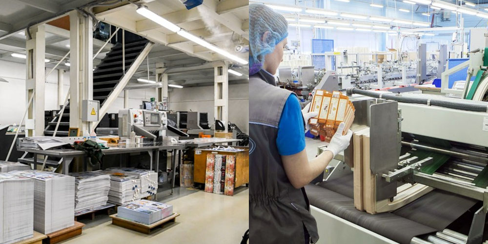 Цеха типографии