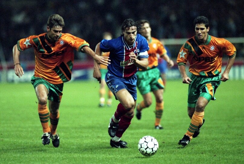 В Лиге чемпионов 1994/95 ПСЖ дважды победил "Баварию"