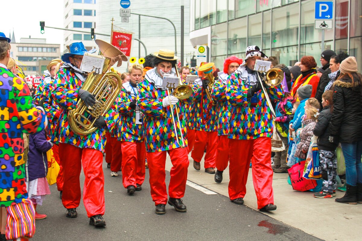 Карнавал в г.Кобленц, Германия. Фото: ©НЕтюлений отдых