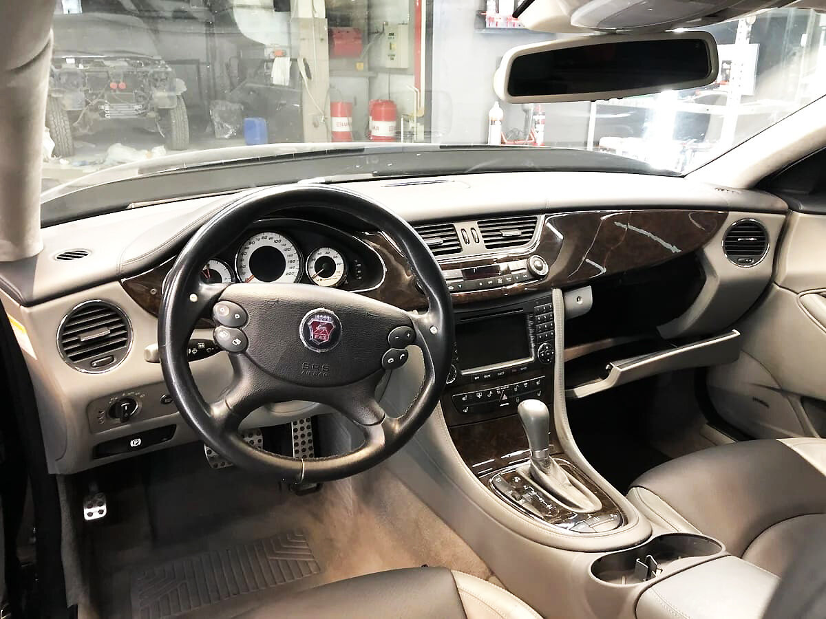 Чисто мерседесовский салон