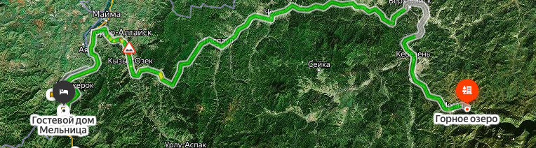 4 день Артыбаш - Манжерок