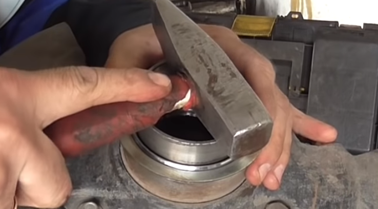 Полная инструкция по замене и регулировке подшипника передней ступицы ...