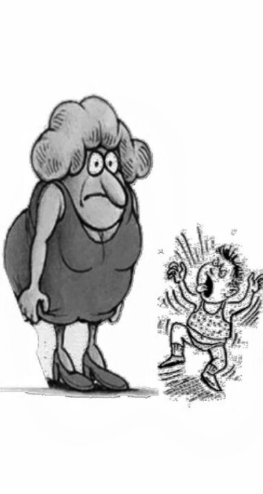 Я дома. В школе он ведёт себя намного лучше