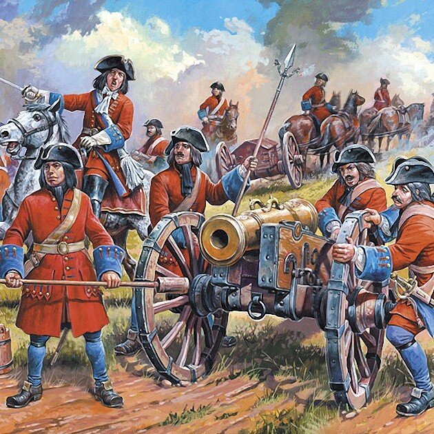 Русские артиллеристы