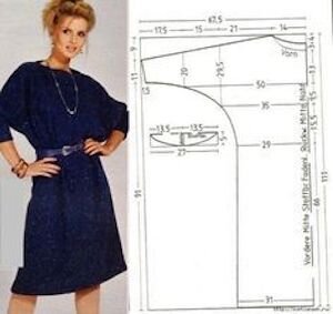 платье с рукавом летучая мышь 46-48