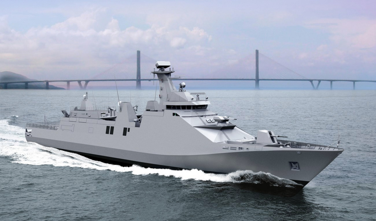 Корвет проекта SIGMA 9814 компании Damen Shipyards