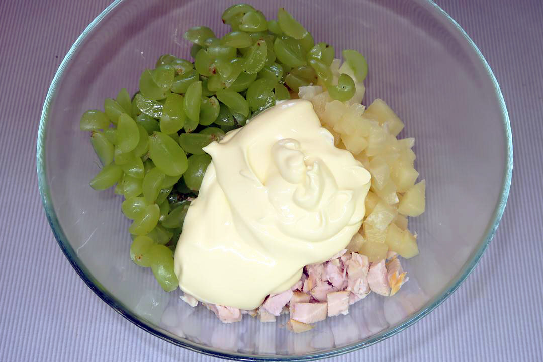 Салат «Дамский каприз» - Пошаговый рецепт с фото, как приготовить?