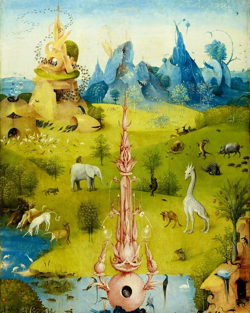 Иероним Босх. Сад земных наслаждений.