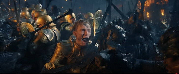 Кадр из трейлера The Lord of the Rings: The Rings of Power