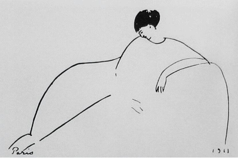 А. Модильяни. А. Ахматова, 1911