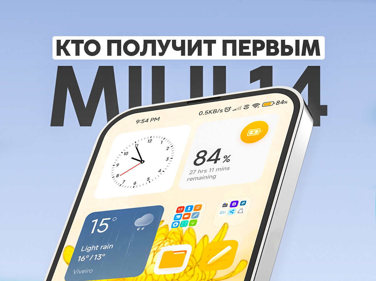 Смартфоны которые первыми получат MIUI 14, дизайн Poco F5, обновление  Android Auto | На свяZи | Дзен