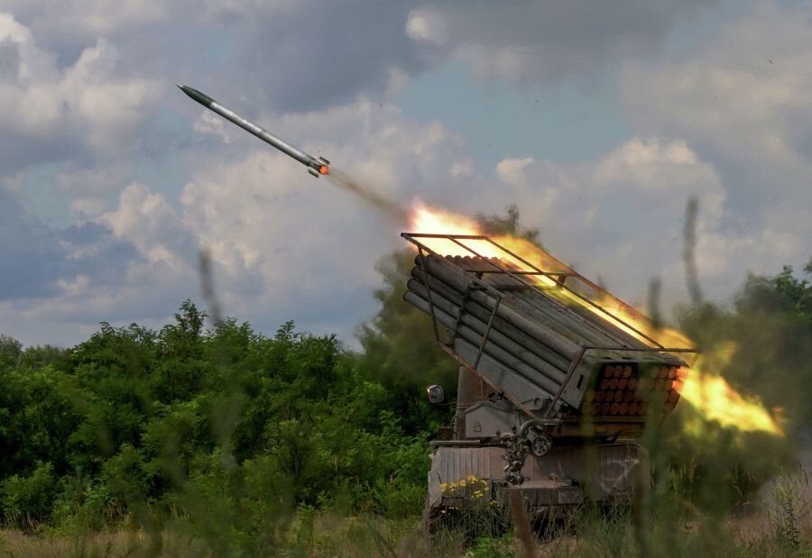    БМ-21 «Град» ВС России © Евгений Биятов/РИА Новости