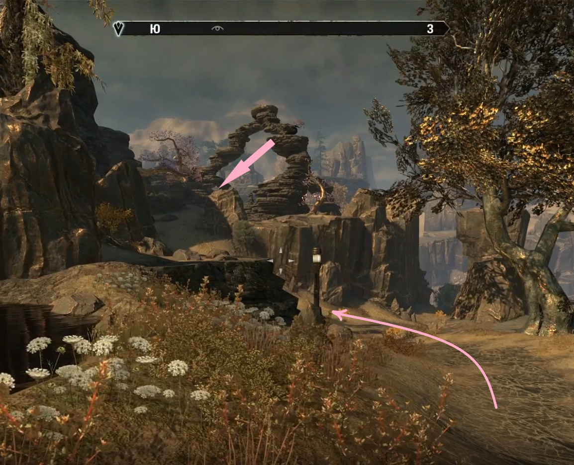 Возле масляного озера поднимаемся по дорожке наверх