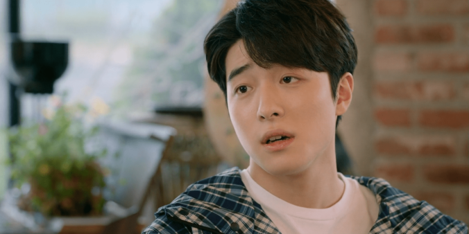 Просто красивый актер (он же писатель-айдол в дораме)