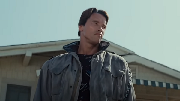 Шварц в роли терминатора Т-800