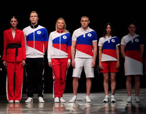 Олимпийская форма сборной России на Олимпиаде в Токио. Фото из открытых источников