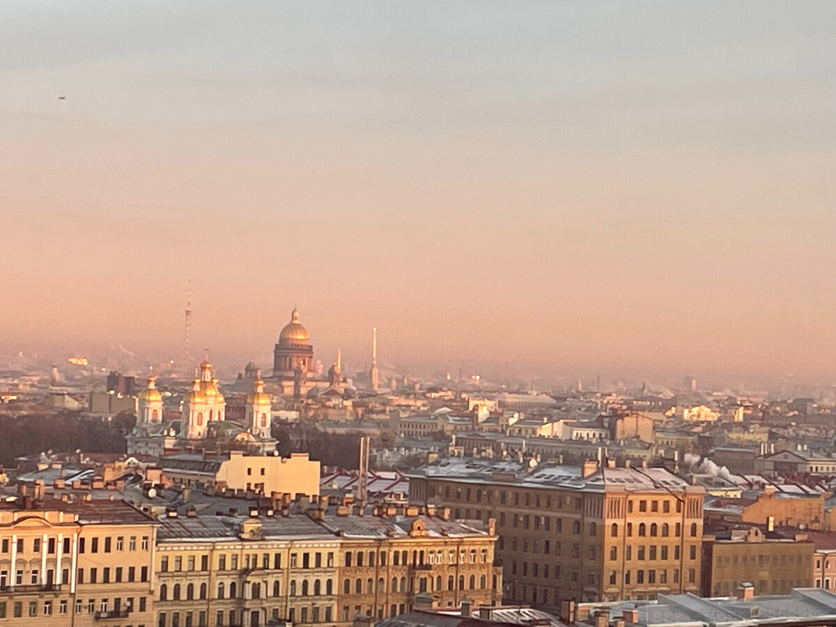 Утренний Санкт-Петербург