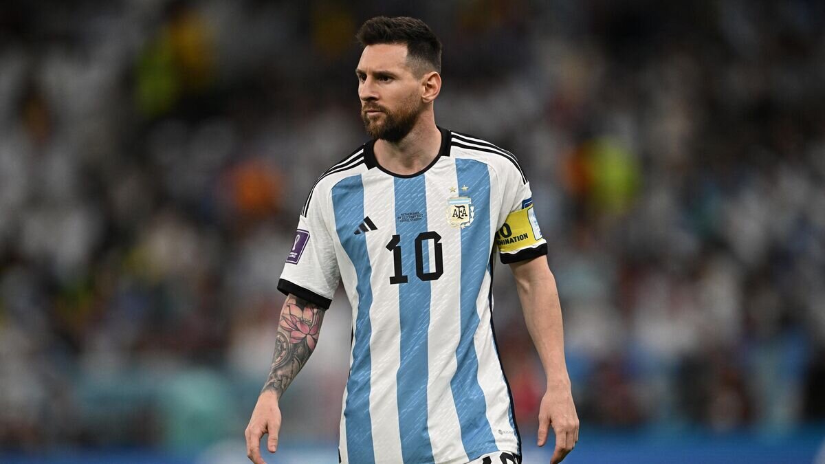    Футболист сборной Аргентины Лионель Месси© AFP 2022 / PAUL ELLIS