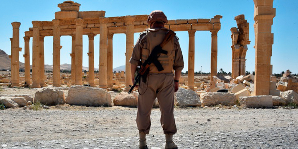 В самом начале марта 2017 года подразделения ЧВК «Вагнер» освободили древний сирийский город Пальмиру от боевиков «Исламского государства».