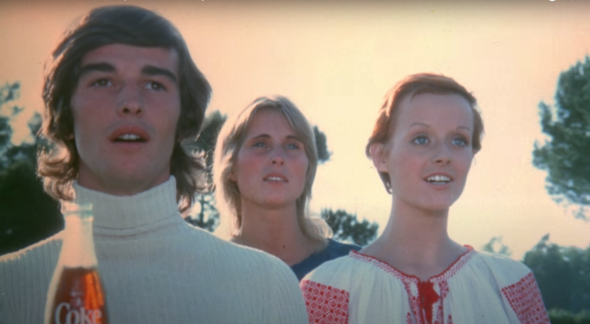 Coca-Cola, 1971 - 'Hilltop' | "I'd like to buy the world a Coke"