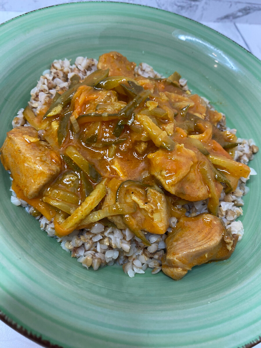 Азу из индейки. 