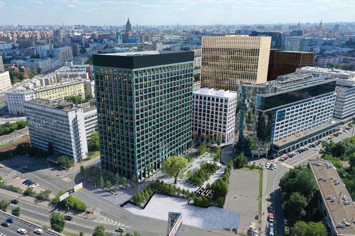    Офисный квартал STONE Towers.