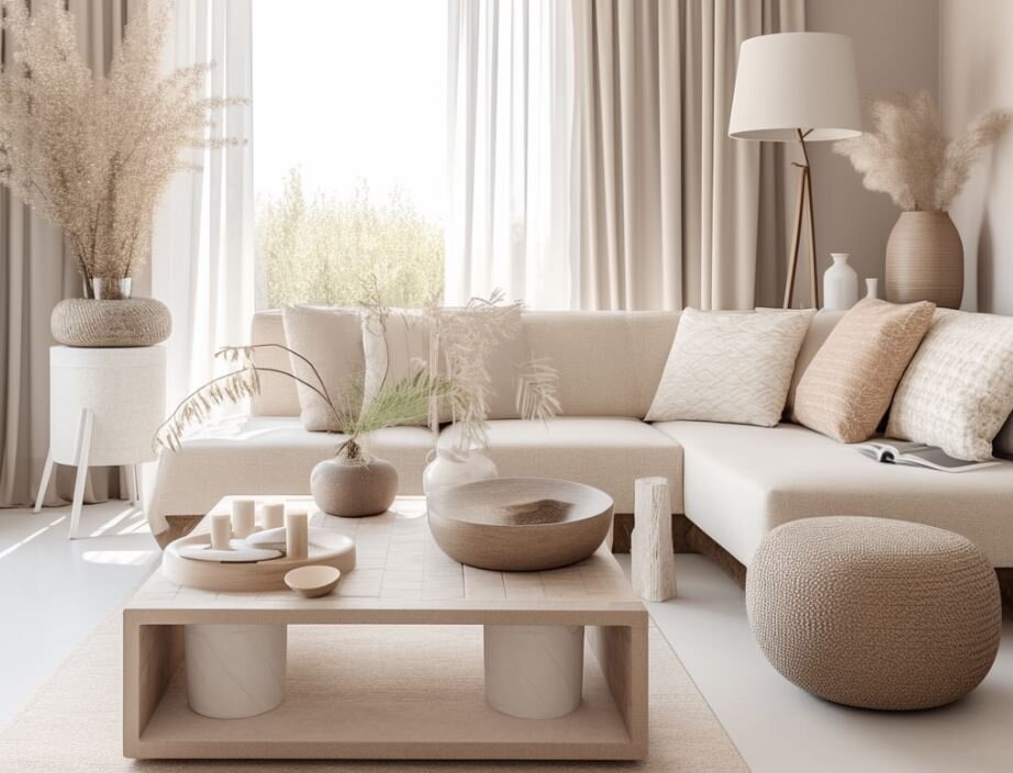 Современный интерьер в пастельных тонах