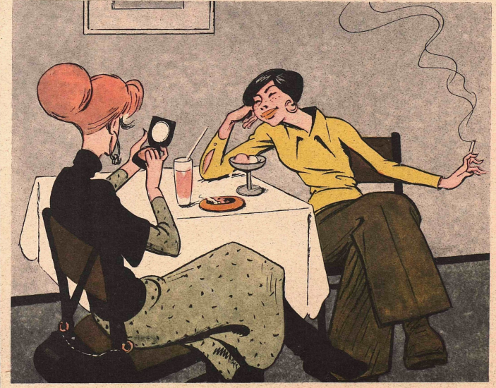 Художник А.Крылов журнал "Крокодил" №03 1978