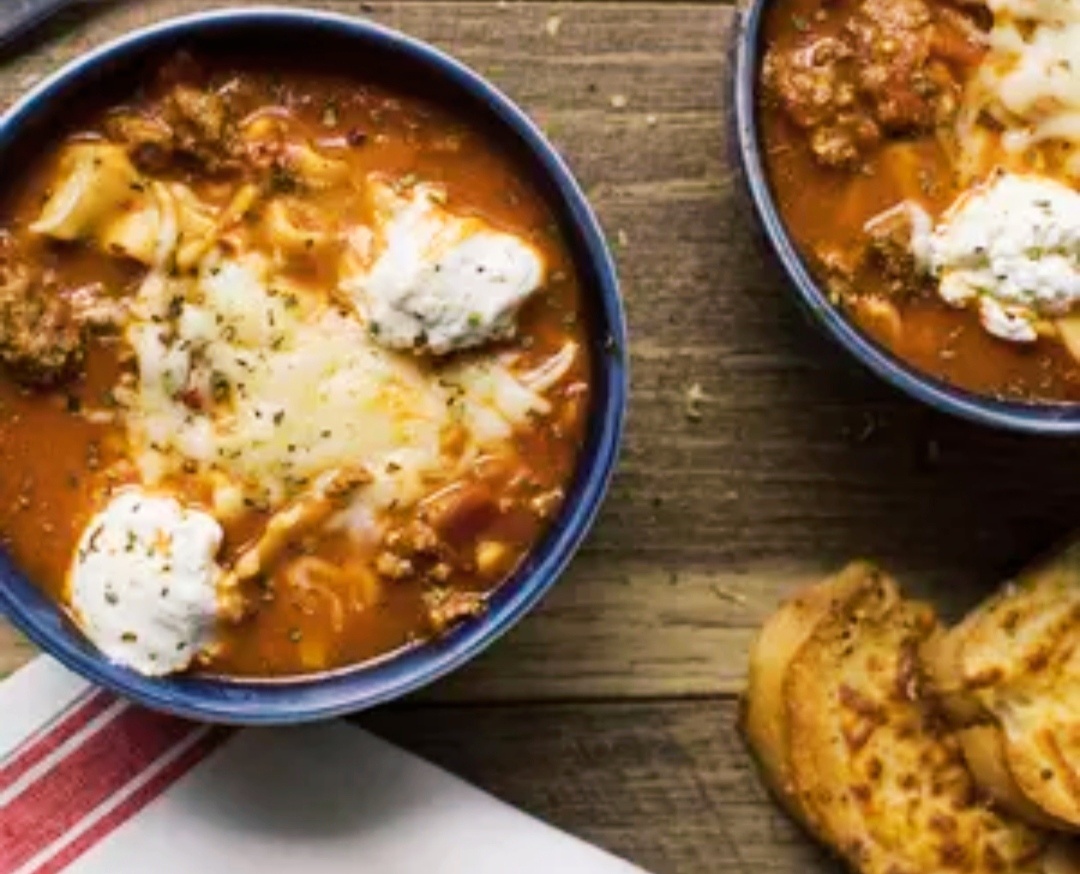 Вкуснейший  суп из из лазаньи всего за 25минут 