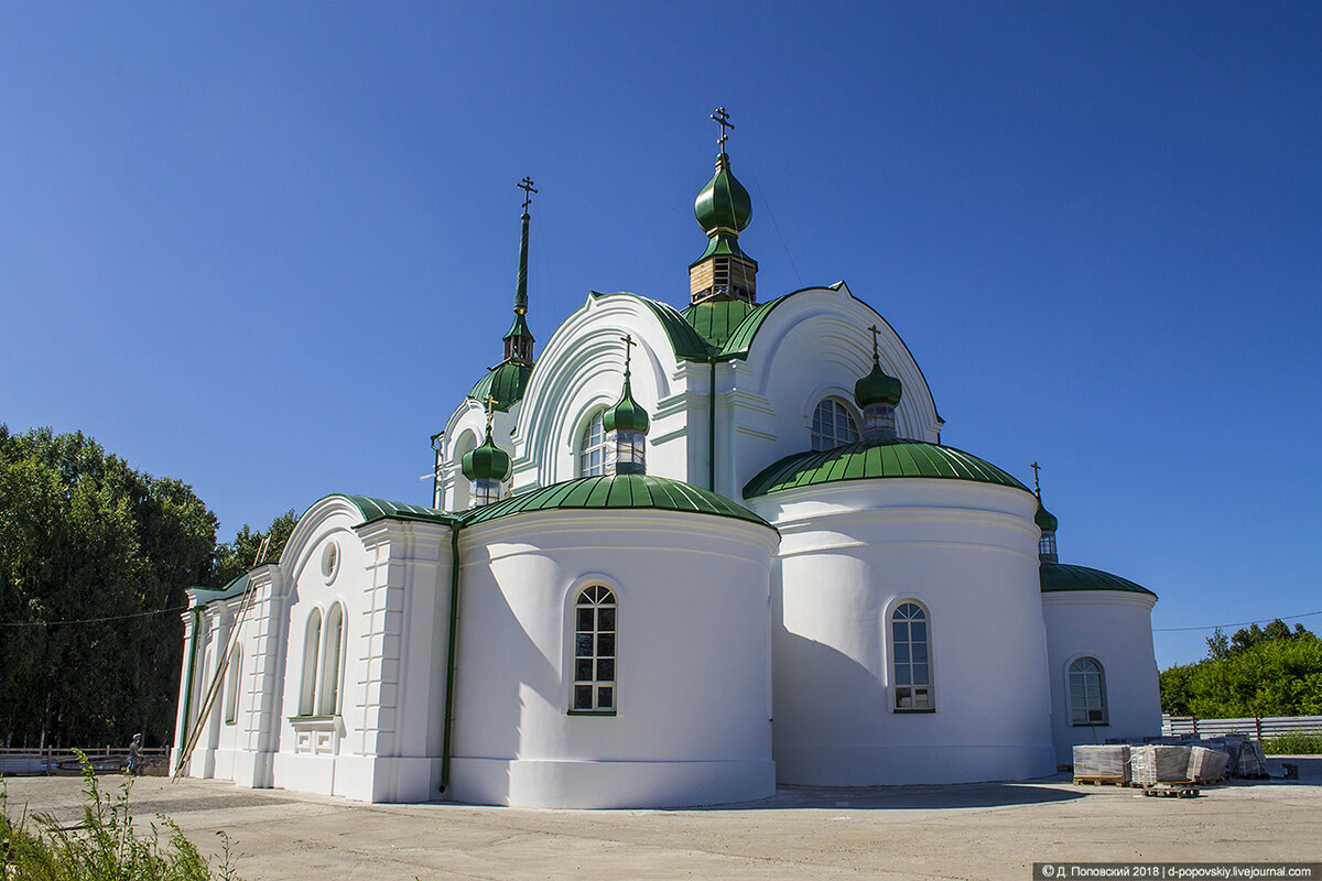 Храм Александра Невского Колывань