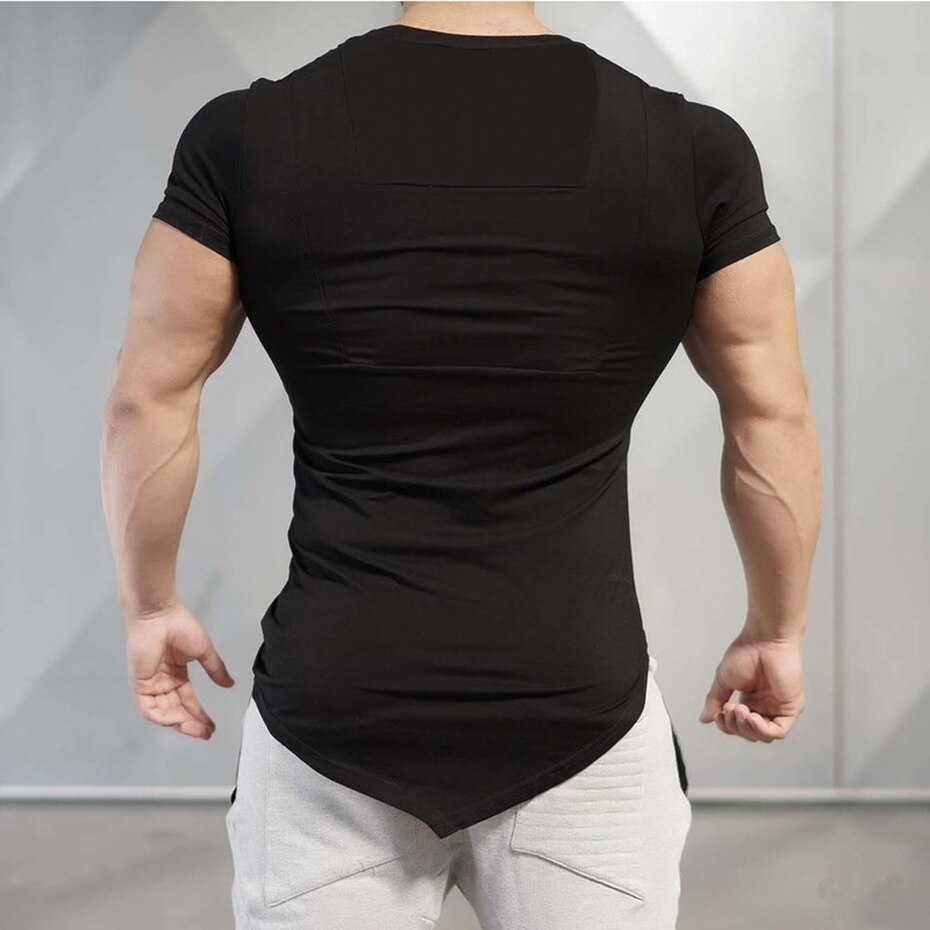 Обтягивающие футболки для мужчин спортивные